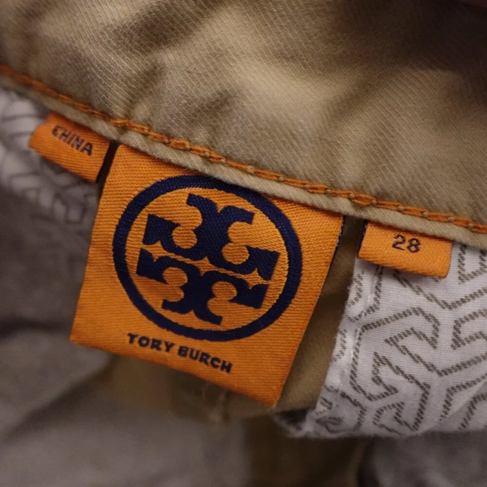 Tory Burch‎ crop pants women's 28 khaki